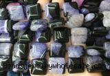 SRBS25 15 inches 18*18mm square Agate gemstone beads wholesale SRBS25 15 inches 18*18mm square Agate gemstone beads wholesale