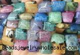 SRBS27 15 inches 18*18mm square Agate gemstone beads wholesale SRBS27 15 inches 18*18mm square Agate gemstone beads wholesale