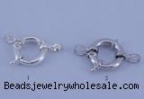 SSC202 5pcs 12mm 925 sterling silver spring rings clasps