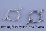 SSC209 5pcs 20mm 925 sterling silver spring rings clasps