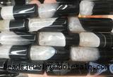 TBBS126 15 inches 13*40mm tube agate gemstone beads wholesale TBBS126 15 inches 13*40mm tube agate gemstone beads wholesale