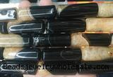 TBBS128 15 inches 13*40mm tube agate gemstone beads wholesale TBBS128 15 inches 13*40mm tube agate gemstone beads wholesale