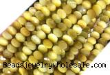 TEBS03 15 inches 5*8mm faceted rondelle golden tiger eye beads