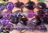 TRBS113 15 inches 13*18mm flat teardrop Amethyst beads wholesale TRBS113 15 inches 13*18mm flat teardrop Amethyst beads wholesale