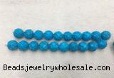 WBBS51 16mm carved round loose howlite turquoise gemstone beads wholesale WBBS51 16mm carved round loose howlite turquoise gemstone beads wholesale