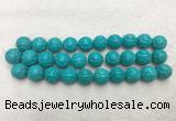 WBBS52 18mm carved round loose howlite turquoise gemstone beads wholesale WBBS52 18mm carved round loose howlite turquoise gemstone beads wholesale