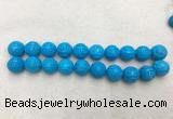 WBBS61 20mm carved round loose howlite turquoise gemstone beads wholesale WBBS61 20mm carved round loose howlite turquoise gemstone beads wholesale